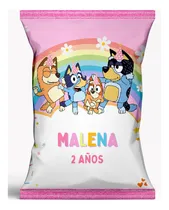 Comprar Bolsitas Golosineras Chipbag Personalizadas De Bluey  X40