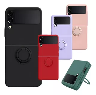 Capa Capinha Silicone Case Aveludada Para Z4 Flip 5g Premium