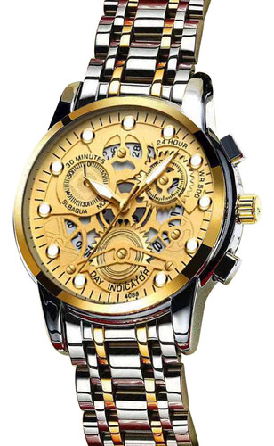 Reloj Automático No Mecánico D Watch Skeleton Fashi Para Hom