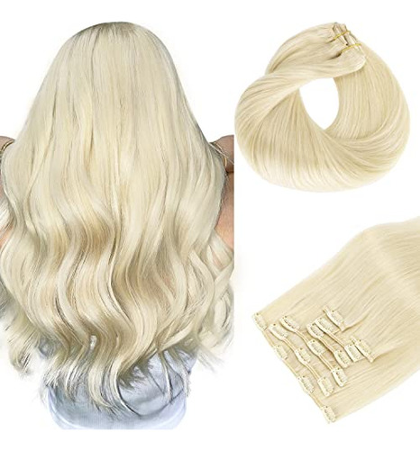 Clip En Extensiones De Pelo, Hotbanana Platino Rubia Vfp1t