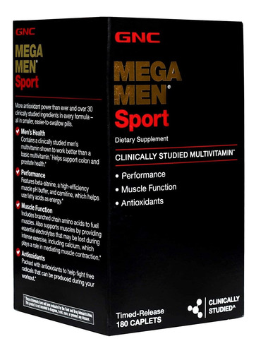 Imagem 3 de 4 de Gnc Mega Men Sport 180 Unidades