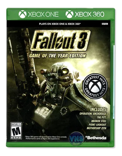 Jogo Novo Lacrado Fallout 3 Game Of The Year Edition Pc em