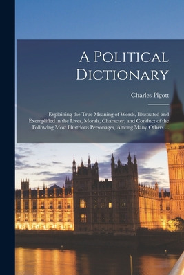 Libro A Political Dictionary: Explaining The True Meaning...