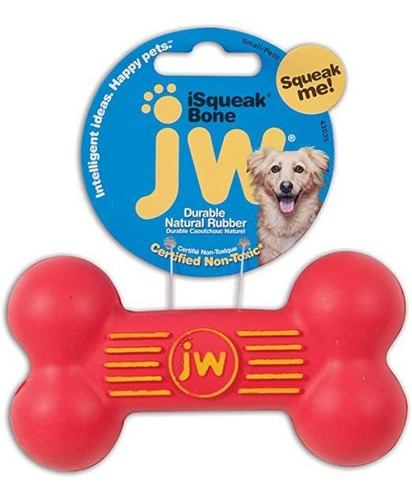 Jw Pet Company Isqueak Hueso De Perro De Juguete Hule