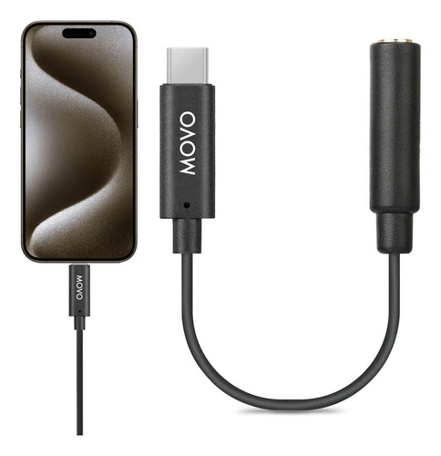 Cable Adaptador De Micrófono Usb-c A Trrs De 3,5 Mm Para Iph