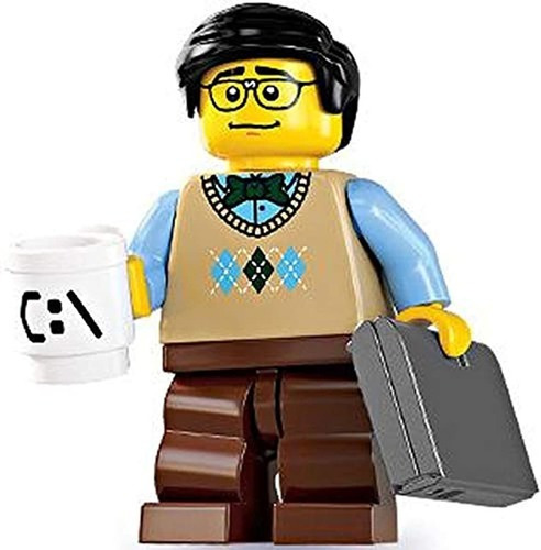 Lego  Series 7 ordenador Programador Mini Figura