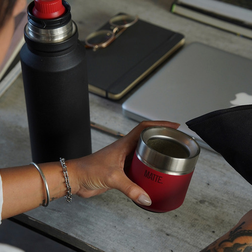 Imagen 6 de 9 de Nuevo Matte Ds Pro Scarlet + Bombilla 100% Acero Inoxidable