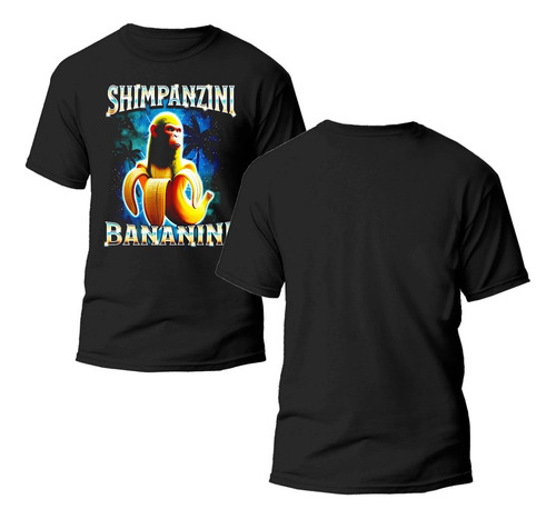 Playera, Brainrot Italiano Shimpanzini Bananini