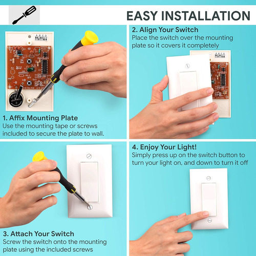 Wireless Remote Control Light Switch And Socket Cap To ...