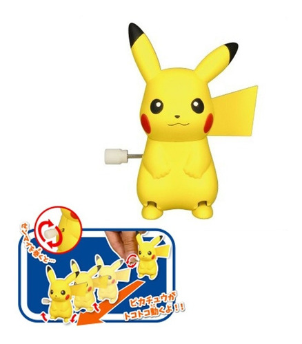 Tokotoko Pikachu - Wind-up Toy (a Cuerda)
