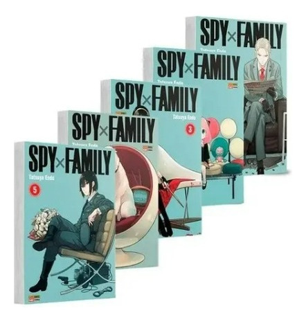 Livro Kit Spy Family Vol. 1 Ao 5