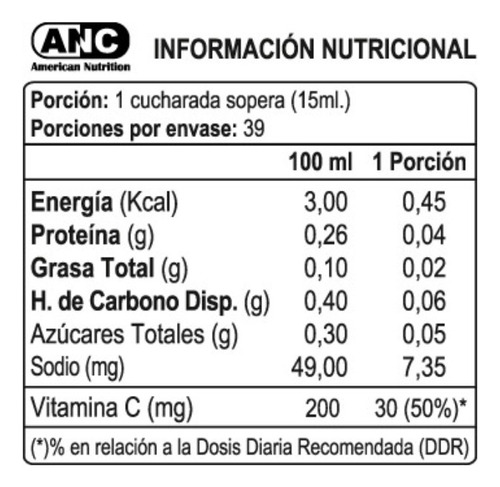 Anc - Aloe Vera Formula Mejorada 580ml