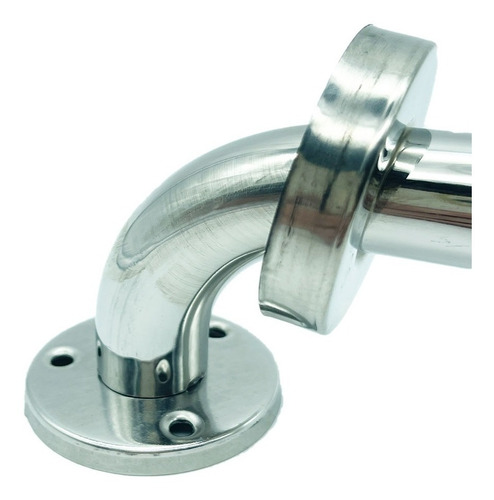 Imagen 4 de 7 de Barral De Seguridad De Baño Curva Acero Inoxidable De 25 Mm