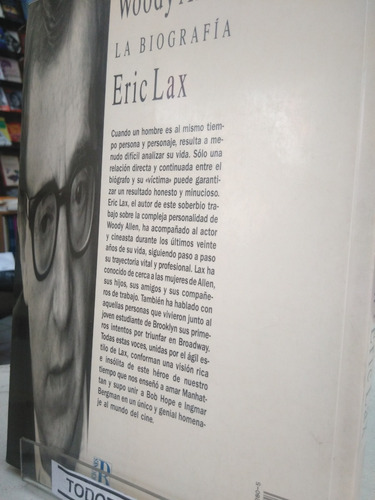 Imagen 2 de 3 de Woody Allen La Biografia - Eric Lax -excelente Estado -vv