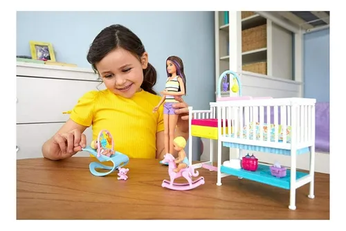 Barbie Familia Skipper Guarder a De Beb s