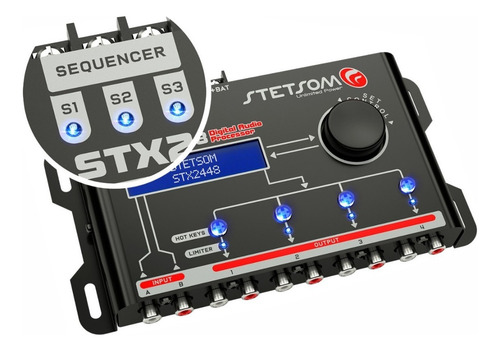 Procesador Stetsom Stx-2448 Sequencer Eq Crossover