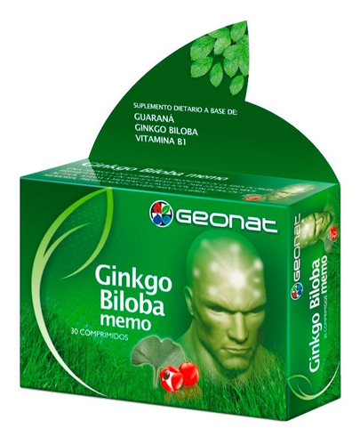 Ginkgo Biloba Memo Geonat Suplemento Dietario X 30 Comp