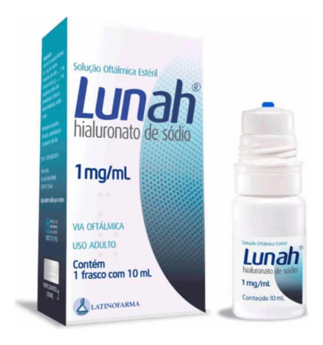 Colírio Lunah 1mg Com 10ml