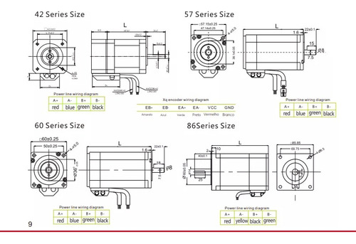 Kit Motor De Passo 85kgf.cm - Com Encoder (easy Servo)
