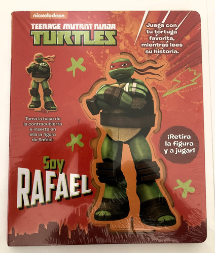 Libro De Actividades Nickelodeon: Tortugas Ninja. Rafael.