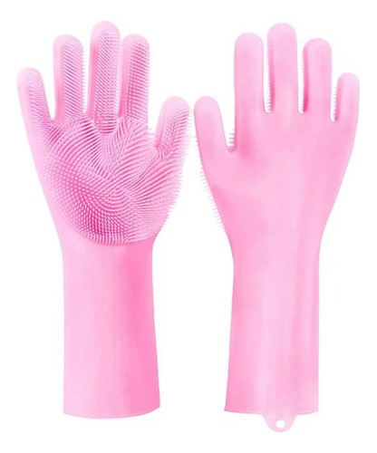 Guantes De Silicona Multiusos Mágicos Limpieza Lavar Loza