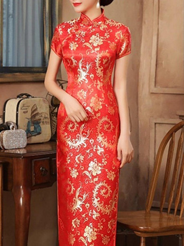 Vestido Qipao Tradicional Chino Qipao Cheongsam Moda