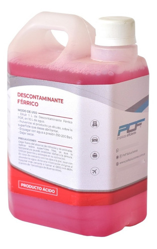Descontaminante Ferrico Para Llantas X 1 Litro Concentrado