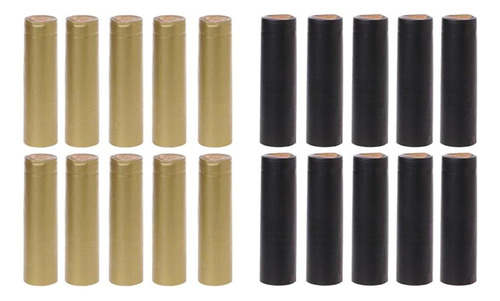 200pcs Botella De Cápsulas Termorretráctiles 30 Mm De