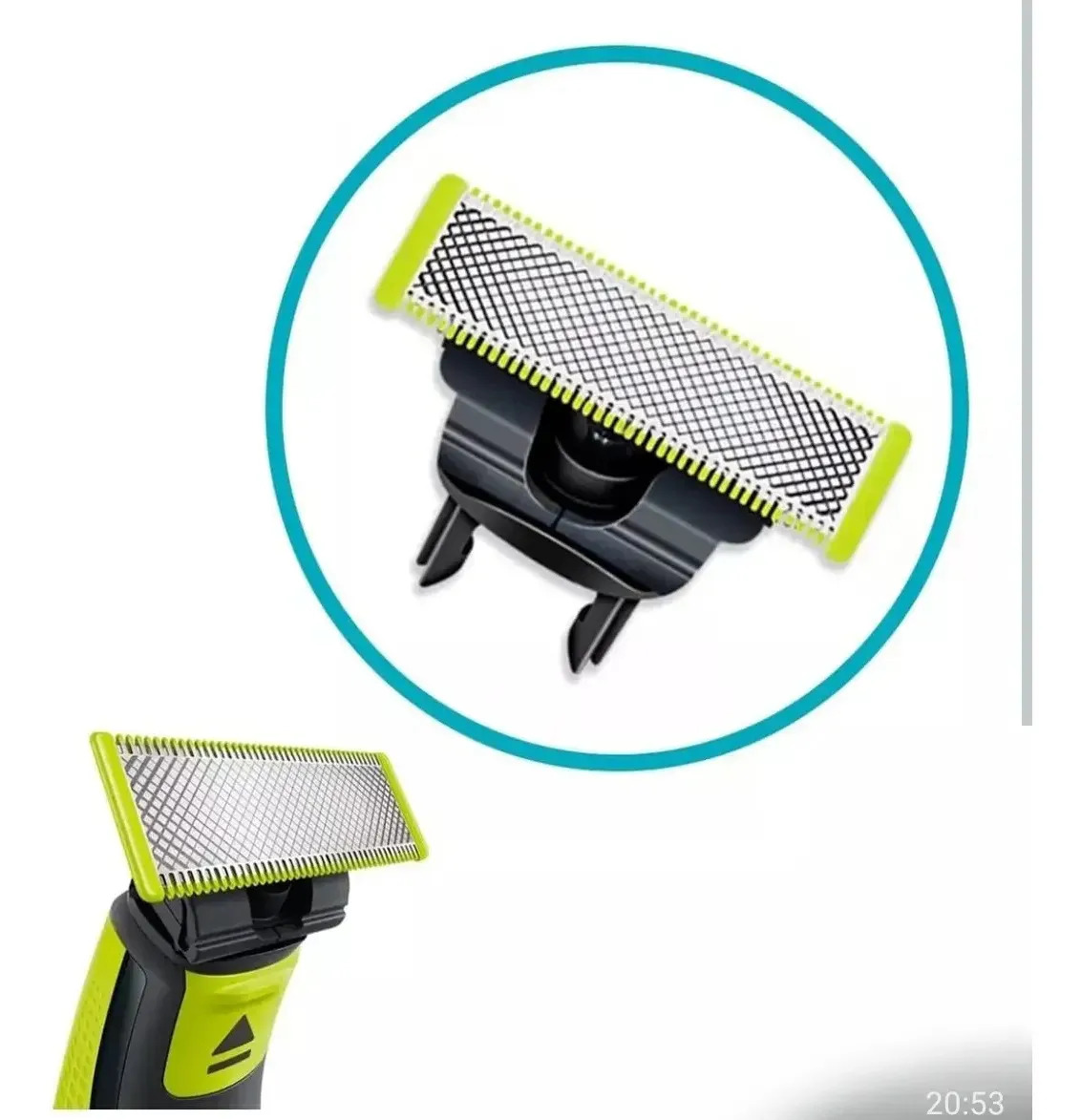 Refil Lâmina De Reposição Compatível Com Oneblade