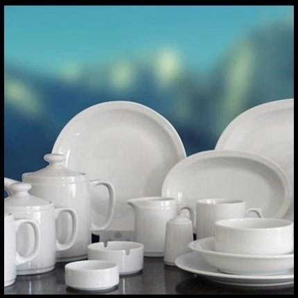 Tsuji Oferta Taza Desayuno Porcelana Blanca 6un Linea 450 Ss