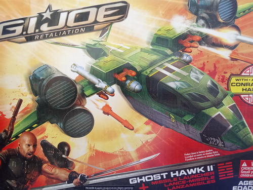 Ghost Hawk 2 With Duke Hauser 2010 Gi Joe Retaliation (Usado)