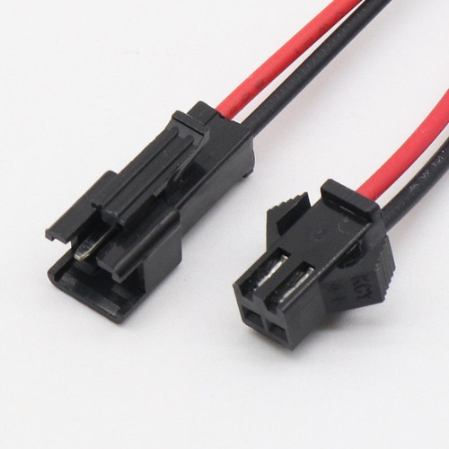 Imagen 4 de 6 de Set Conector Macho- Hembra Con Cable Para Unir Tiras Led