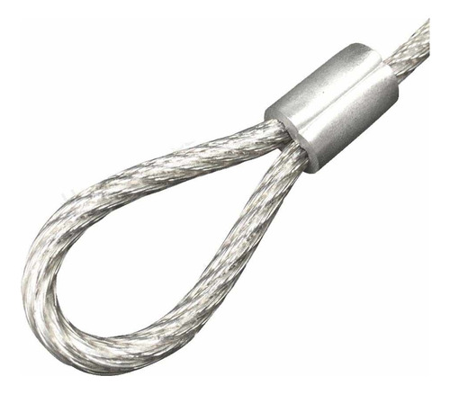 Linga De Seguridad De Acero Safety Cable Para Luces Y Equipo