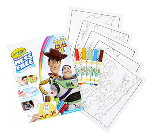Páginas Para Colorear De Toy Story De Crayola, Sin Manchas, 
