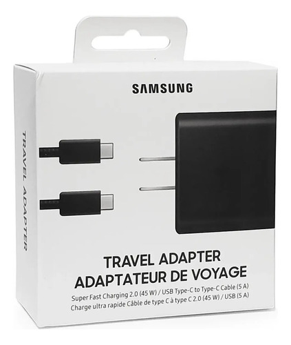 Cargador Samsung 45w Super Carga Rápida