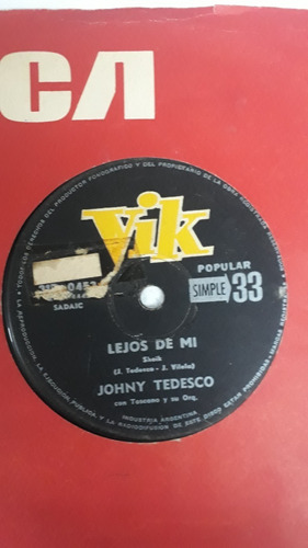 Johny Tedesco - Simple Vuelve A Mi Barquito - Vinilo / Kktus