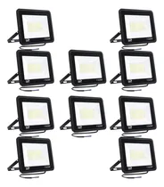 Comprar 10 Pzs Reflector Led 150w Slim Ip66 Exterior Alta Potencia Reflector Luz Led Para Exteriores 150 Watts Ultra Delgado Slim Ip66 Para Exterior Alta Potencia Color Negro Marca Dosyu