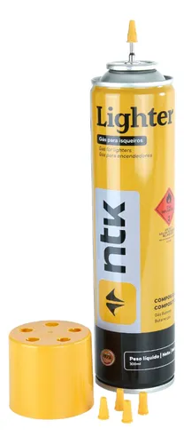 Refil Gás Isqueiro Maçarico Universal Nautika Lighter 300ml Menor preço em Refil Gás Isqueiro Maçarico Universal Nautika Lighter 300ml