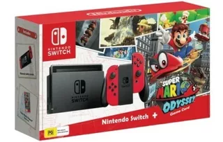 Consola Nintendo Switch Super Mario Oddissey Original Nueva