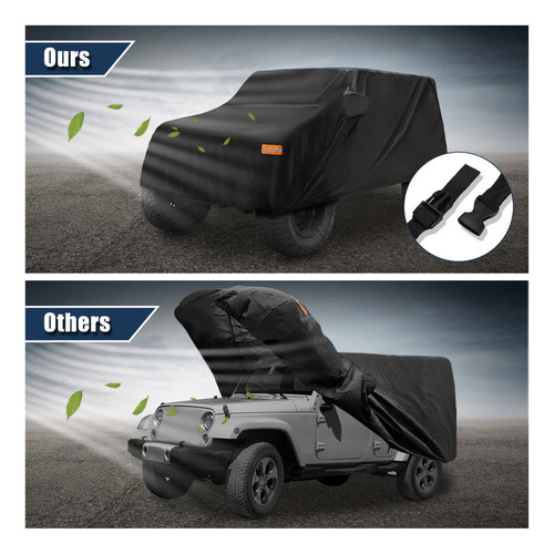 Funda Protecdor Por Jeep Wrangler Jl 2d 2018-2021 Jk 07-17