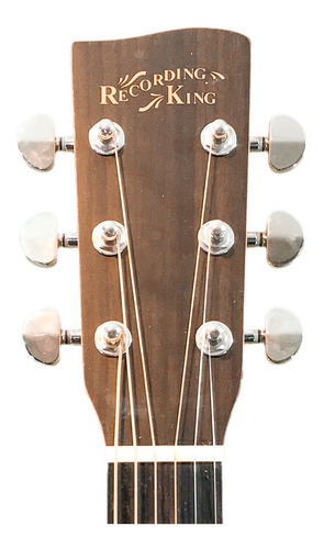 Imagen 2 de 2 de Guitarra Electro Acustica Recording King Rd-a3mce Dreadnoght
