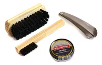 Comprar Kit Para Zapatos Calzador Cepillo Pomada Wassington Pack  