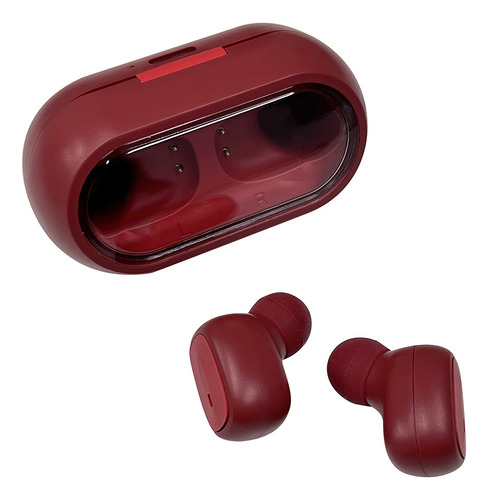 Auriculares in-ear inalámbricos STF TWS DUX TG-E78657 tinto