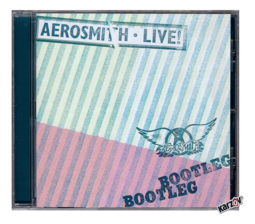 Aerosmith Live ! Bootleg Importado // Disco Cd