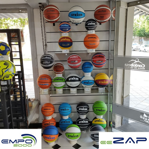 Imagen 3 de 4 de Pelota Basket N6 Molten B6g Caucho 2060 V/sup Empo2000