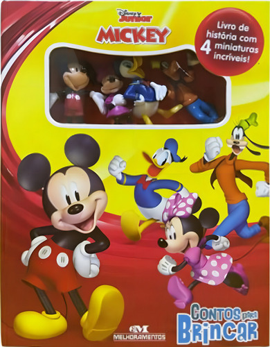 A Casa Do Mickey Mouse: Contos Para Brincar, De Disney., Vol. 1. Editorial Melhoramentos, Capa Mole Em Português