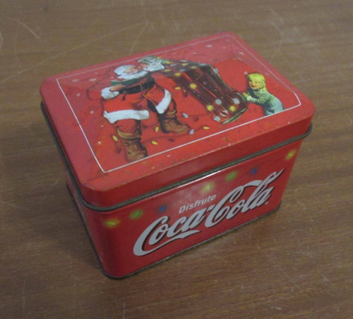 Lata Con Vela Coca Cola Navidad Decada 1990