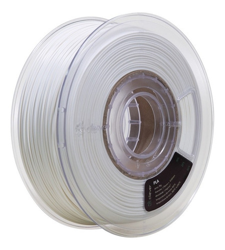 Imagem 2 de 6 de Kit Filamento Pla Cliever - 2x Branco + Spray Fixação