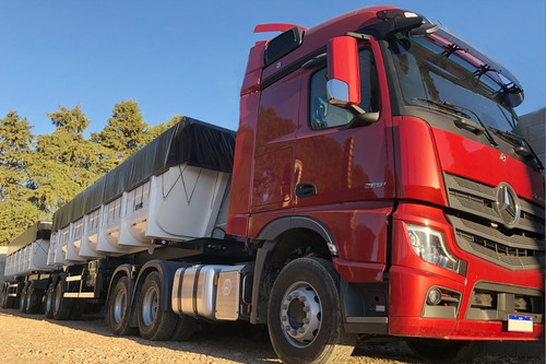 Imagem 2 de 13 de 2 Conjuntos 0 Km Mb Actros 2651 + Rodocaçamba 35m3 X 2 Aizi