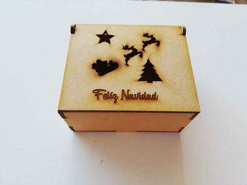 Imagen 4 de 5 de 10 Cajitas Recuerdo Navidad